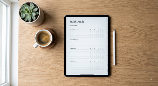 The Reset Planner Expansion Pack | Habit Trackers & Deep Journal Prompts (Digital PDF)
